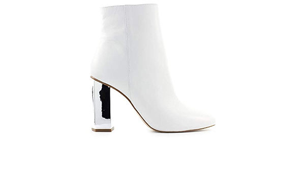 Botas MICHAEL MICHAEL KORS - Petra Bootie 40R0PEHE5L Optic White - Botines  - Botas y botines - Mujer | zapatos.es