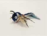 Litterboy Blue Striped Flyer Bird Attachment - Fits Popular Wand Toys