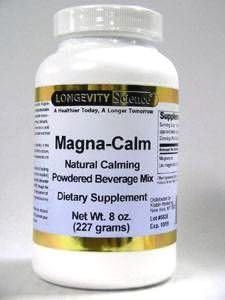Bodyonics (Longevity) Magna-Calm, Powder 8 Oz by Longevity