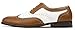 Ferro Aldo Arthur MFA139001D Mens Wingtip Two Tone Oxford Black and White Spectator Dress Shoes