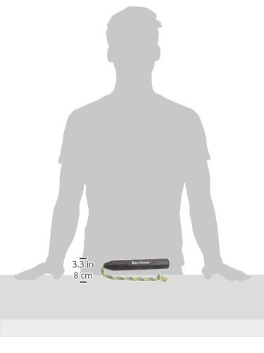 Mammoth TireBiterII Retriever with Poly Float Rope – Natural Rubber Dog Toys – Dog Toys for Extra Long Interactive Fetch and Play –It Floats 11”