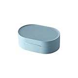 Travel Soap Container,Portable Sealed Round Soap