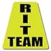 Firefighter Helmet Tetrahedron Fire Helmet Stickers - RIT Team - Rapid Intervention Team Tetrahedron