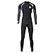 zcco Ultra Stretch 3mm Neoprene Wetsuit, Back Zip Full Body Diving Suit, one Piece for Men-Snorkeling, Scuba Diving Swimming, Surfing
