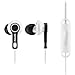 Philips SHQ2305WS/27 ActionFit Sports Headphones with Mic, Black/White