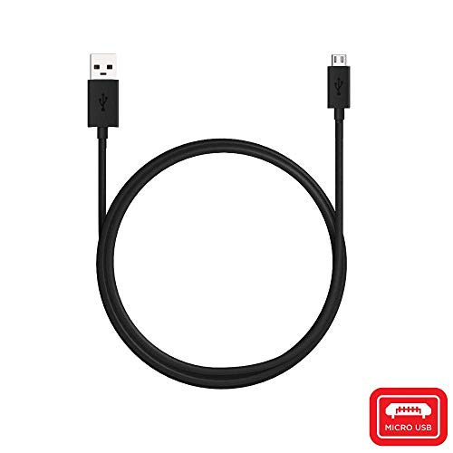 Motorola Essentials 6.6ft (2m) Micro-USB Data Cable for Droid Turbo, Moto G3, G4, G5 Plus, G5S, G6 Play [NOT G6 or G6 Plus]