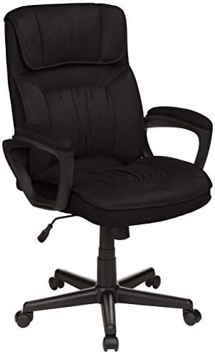 Amazon Basics Classic Office Desk Computer Chair ...