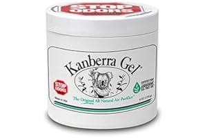 Kanberra Gel 6oz - All-Natural Odor Eliminator & Air Freshener for Home, Car, RV, Boat, Gym Bag | Eco-Friendly, Long-Lasting Tea Tree Oil Formula, Safe for Pets and Family.
