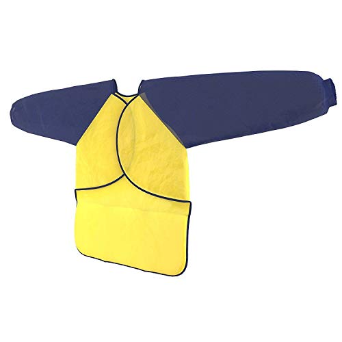 Kids Art Smocks Pack of 2 Children Artist Painting Aprons Waterproof