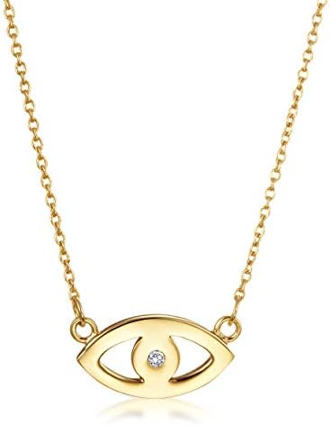 Evil Eye Pendant Necklace | 925 Sterling Silver