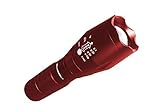 Bell + Howell Taclight As Seen On TV by Bell+Howell High-Powered Tactical Flashlight with 5 Modes & Zoom Function - Red Color