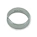 Tungsten Wedding Band Ring For Men & Women, Brushed Matte Silver Engagement Ring Finish w/ Beveled Polished Edge - Durable and Comfortable 8mm Width Ring