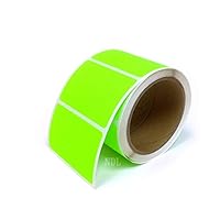 Next Day Labels, 3 X 2 Rectangle Inventory Color Coding Labels, 250 Per Roll (Fluorescent Green)