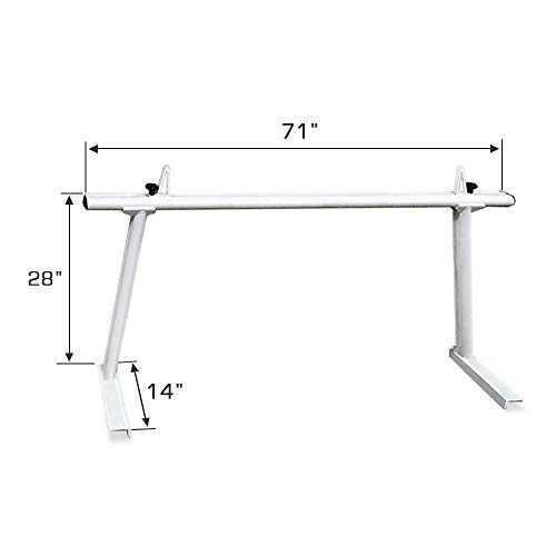 AARacks Model APX25 Extendable Aluminum PickUp Truck Ladder Rack (No