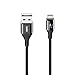 Belkin MIXIT DuraTek Lightning to USB Cable - MFi-Certified iPhone Charging Cable for iPhone XS, XS Max, XR, X, 8/8 Plus and more (4ft/1.2m), Black (F8J207BT04-BLK)
