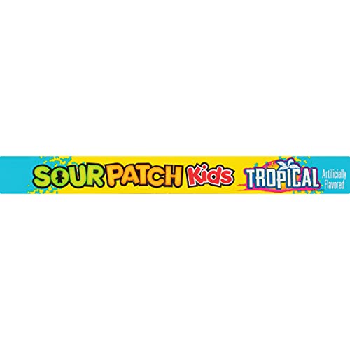 SOUR PATCH KIDS TROPICAL SOFT & CHEWY GUMMY CANDY, 3.5 OZ