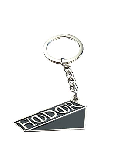 HODOR Game of Thrones Gift | Cute Keychains for Women, Men's Keychain w/Keyring
