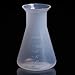 3Pcs Erlenmeyer Flask,Plastic Flask Conical Flask for Laboratory Students Educational Learning Toys(50ml+100ml+500ml)