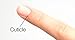 Beaute Galleria Cuticle Pusher and Spoon Nail Cleaner, Remove Excess Cuticle Residue for Fingernails and Toenails, Stainless Steel Manicure Pedicure Tool