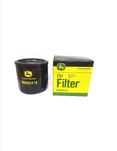 John Deere M806418 John Deere Oil Filter 1023E, 1025R, 1026R, 2210, 4010,755, HPX-DIESEL GATOR,455 LAWN MOWER, X495, X740, X748, and 1435 FRONT MOWER