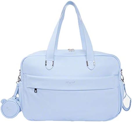 blue changing bag
