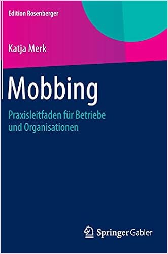 Mobbing Praxisleitfaden Fur Betriebe Und Organisationen Edition Merk Katja Amazon De Bucher Mobbing Praxisleitfaden Fur Betriebe Und Organisationen Edition Merk Katja Amazon De Bucher