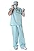 Men's Doctor Costume - Halloween Costume (S) Blue