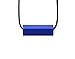 Stimtastic Chewable Silicone Block Necklace Nontoxic BPA and Phthalate Free, Blue
