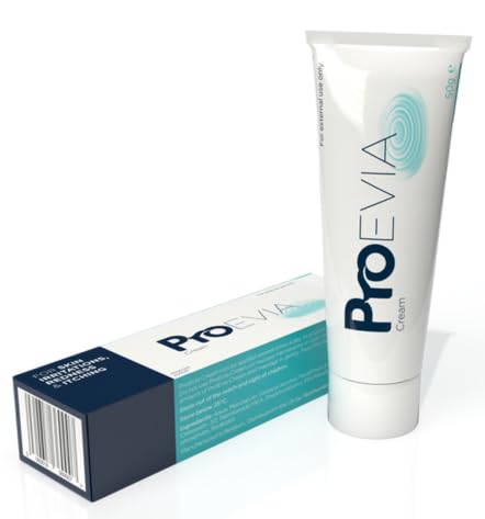 ProEVIA Cream 50g, Steroid Free Emollient Cream, Eczema, Dermatitis, Psoriasis, Vegan, Suitable from Birth, Dermatologically Tested