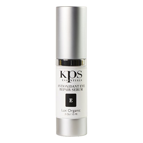 Antioxidant Eye Serum with Retinol, Hyaluronic Acid, Vitamin A & C - .5oz | Repair Sun Damage, Fade Age Spots & Dark Circles, Reduce Puffy Eyes & Wrinkles | Improve Skin Texture | By KPS Essentials