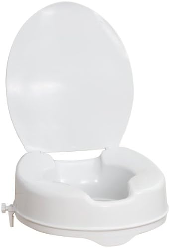 AquaSense Raised Toilet Seat with Lid 