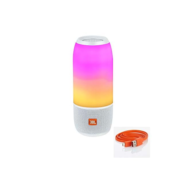 jbl pulse 3 wireless portable speaker with vibrant lightshow