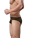 Ekouaer Men's Ice Silk Low Rise Sexy Bikinis and Briefs 4 Pack