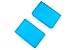 ProsourceFit Foam Yoga Blocks Set of 2, High Density EVA Yoga Bricks, Sturdy Yoga Prop Large Size 4”x 6” x 9” (4 color options)