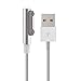 BlueFire USB Magnetic Charging Cable LED Charger Adapter for Sony Xperia Z1 Mini Z2 Table Z3 Compact 3ft (Sliver)
