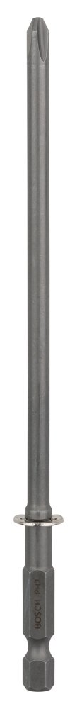 Bosch Accessories 1x PH2 Screwdriver Bit Extra Hard (for Softwood, Stainless Steel, 145 mm, 1/4'' Hex, Accessories for Screwdrivers, Drill Drivers)