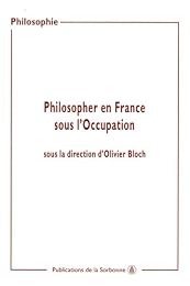 Philosopher en France sous l'occupation