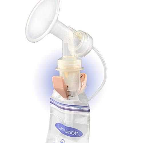 image for Maymom Narrow Neck (Standard) Breastmilk Storage Bag Adapters for Amed