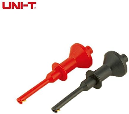 UT-C01 Test Hook Clip Multimeters Test Lead Extension Hook Probe Testing Clip 4mm Aperture Threaded Pandiki