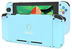 [Update Version] NS Joycon Handheld Controller Housing DIY Replacement Shell Case Compatible with Nintendo Switch Joy-Con (L/R) Without Electronics (Set-RMGN)