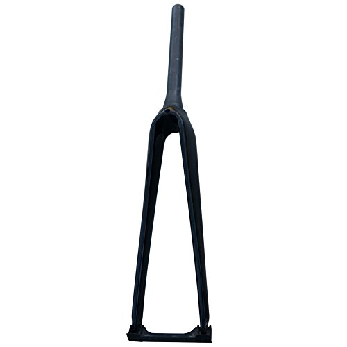 AideTek Full Carbon 3K Clear Coating 700C Road Bike 3K Clear Frame Fork 560mm