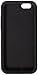 Asmyna Solid Skullcap Hybrid Protector Cover for iPhone 6 - Retail Packaging - Black/Silver Plating