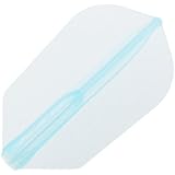 Cosmo Darts Fit Flight (Air) 3 Pack Slim Dart Flight (Light Blue)
