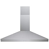 Cavaliere SV168B2-30 Wall Mounted Range Hood Brushed Stainless Steel 600 CFM
