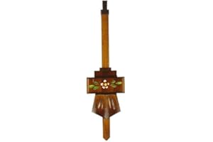 August Schwer Cuckoo Clock Pendulum Hand Carved