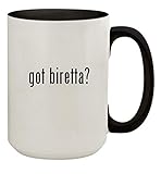 got biretta? - 15oz Ceramic Colored Inside & Handle