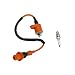 CNCMOTOK High Performance Racing Ignition Coil Electrode Spark Plug for Chinese 50cc 125cc 150cc Gy6 Moped Scooter ATV Go Kart primary