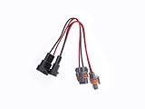 Halo Automotive WH9006 Plug and Play Upgrade Wire Harness  - Twin Pack
