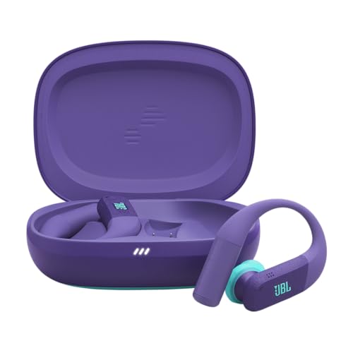 JBL Endurance Peak 4 Kabellose Sport-Ohrhörer mit Noise-Cancelling, Lila