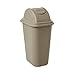 Rubbermaid Commercial Untouchable Top and Large Soft Trash Can Combo Pack, 10.31 Gallon, Beige